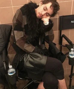 The Umbrella Academy Tv Series Robert Sheehan Shearling Coat