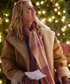 A Carol For Two Ginna Claire Mason Shearling Jacket