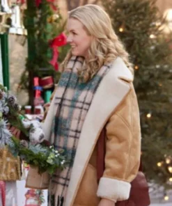 A Carol For Two Ginna Claire Mason Shearling Jacket