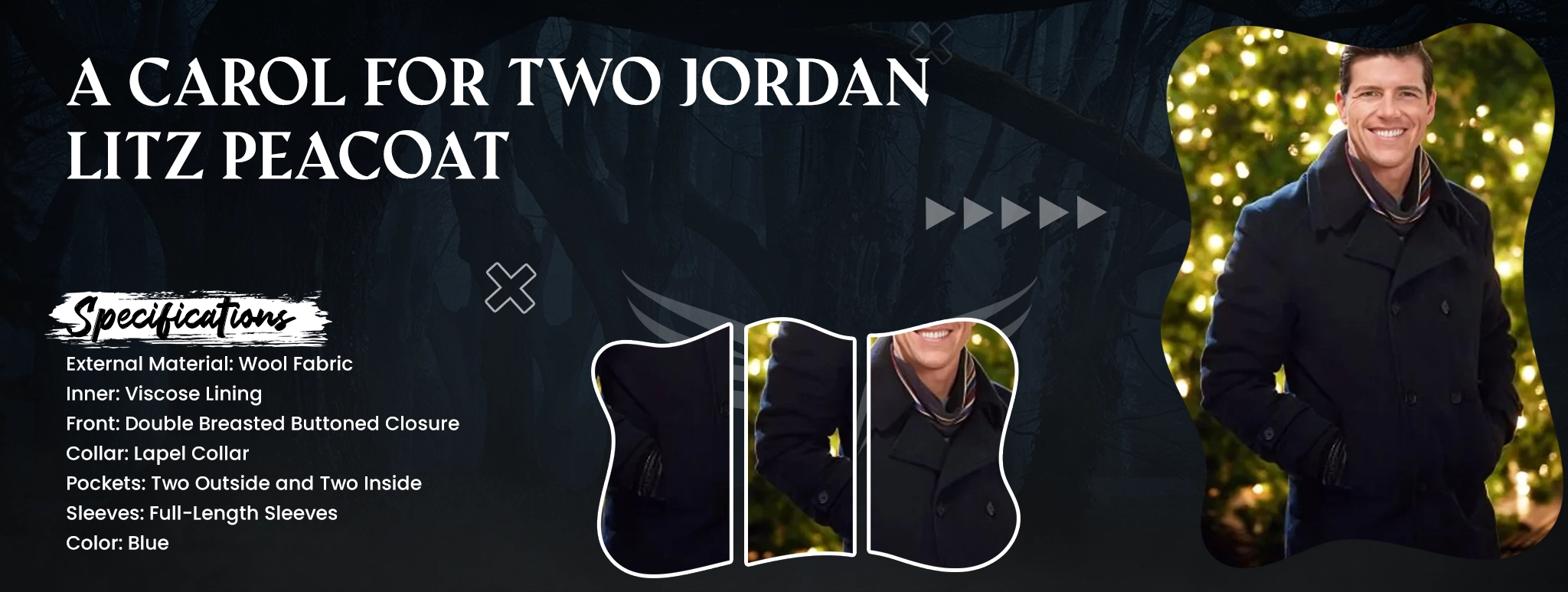 A Carol For Two Jordan Litz Peacoat