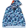 ABC Camo Shark Full Zip Hoodie