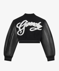 Givenchy Cropped Varsity Jacket