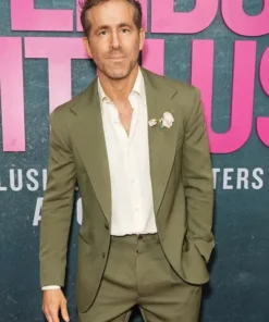 It Ends with Us Ryan Reynolds Suit