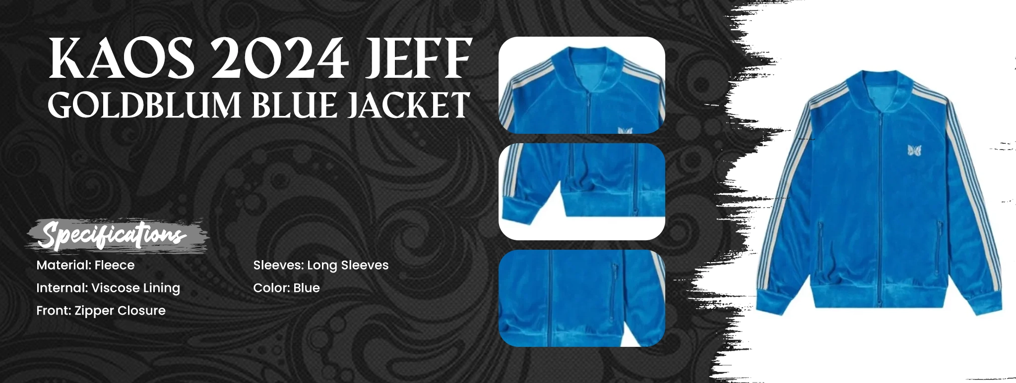 Kaos 2024 Jeff Goldblum Blue Jacket