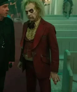 Michael Keaton Red Suit