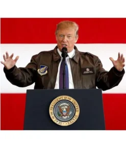 A2 Flight Donald Trump Leather Jacket