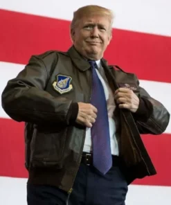 A2 Flight Donald Trump Leather Jacket