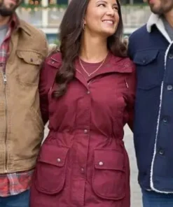 Christmas Under the Lights Heather Hemmens Parka Jacket