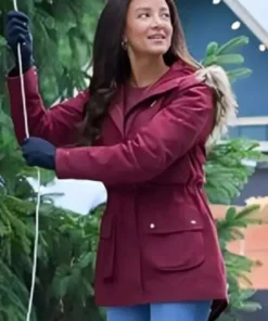 Christmas Under the Lights Heather Hemmens Parka Jacket