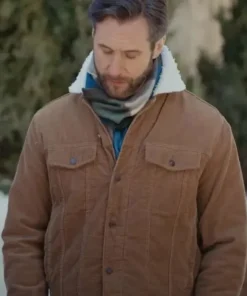 Christmas on the Alpaca Farm Matt Wells Jacket