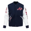 MLB Atlanta Braves Wool Varsity Jacket