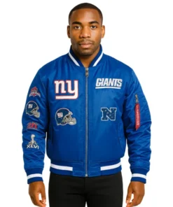 New York Giants Bomber Jacket