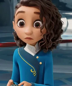 Spellbound Princess Ellian Blue Coat