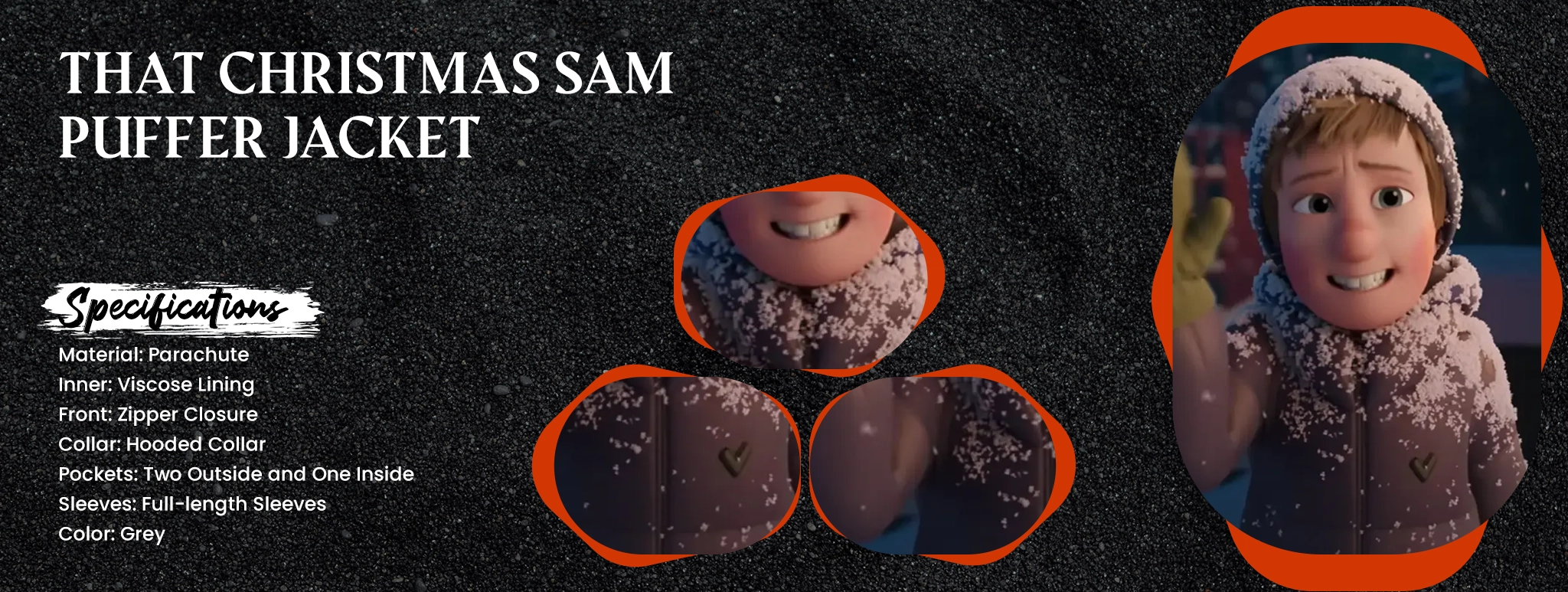 That Christmas Sam Puffer Jacket