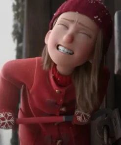 That Christmas Scarlett Wool Jacket