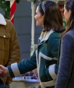 Trading Up Christmas Italia Ricci Shearling Jacket