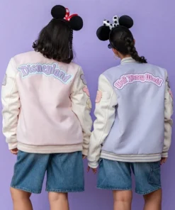 Disneyland Varsity Jacket - Stoney Clover Lane Limited Edition Dual Model Back Side