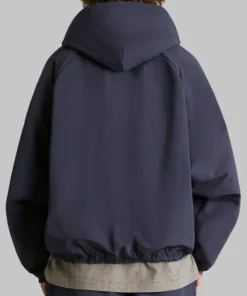 Alternative view of Fear of God Essentials Bomber Jacket - Marine Military Nylon Hooded Jacket