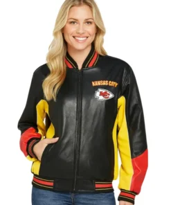 Taylor Swift Kansas City Chiefs Leather Jacket