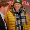 Craig T. Nelson Yellow Puffer Jacket - Green and Gold 2025