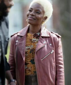 The Madness 2024 Elena Powell Leather Jacket