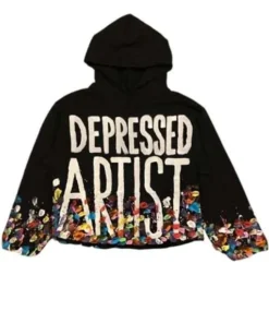 depressed artist hoodie