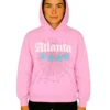 Sp5der Atlanta Hoodie Pink