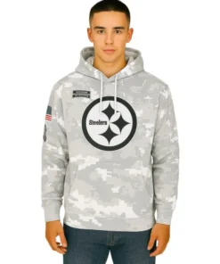 Steelers Salute to Service Arctic Camo Hoodie
