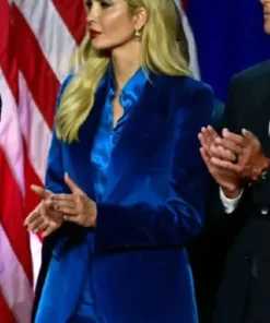 ivanka trump blue suit