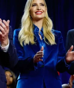 ivanka trump blue suit