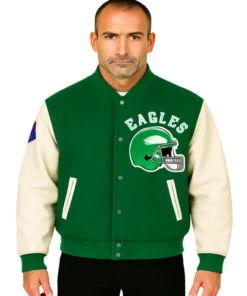 Philadelphia Eagles Vintage Varsity Jacket