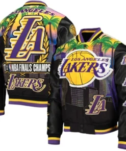 los angeles lakers championship jacket