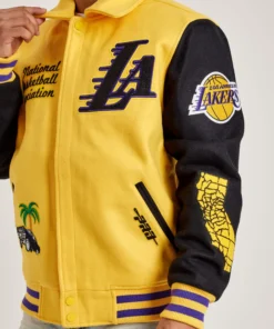 lakers letterman jacket