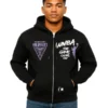Unisex Round21 Black Golden State Valkyries Double Zip Hoodie