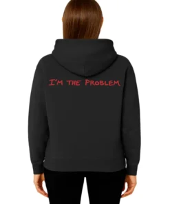 Women’s Morgan Wallen Problem Fleece Graphic Sweatshirt (Back)