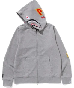 2ND Shark Full Zip Hoodie