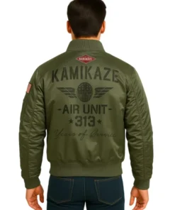 EMINEM Kamikaze Pilot Bomber Jacket (Back)