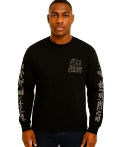 Eminem graffiti slim crewneck sweatshirt