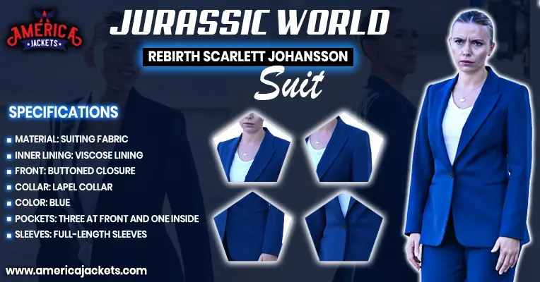 Jurassic World Rebirth Scarlett Johansson Suit info