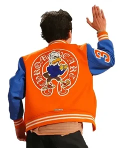 Knicks Game Timothee Chalamet Varsity Jacket