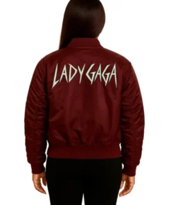 Lady Gaga Joanne Tour Bomber Jacket (Back)