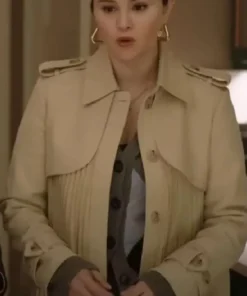 selena gomez trench coat only murders