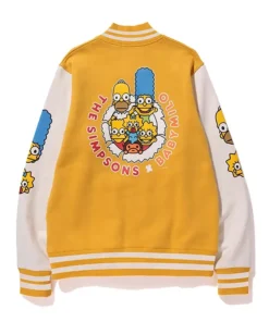 Back-Side-Of-The-Yellow-Bape-Simpsons-Baby-Milo-Varsity-Jacket