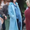 Bird Box Malorie Hayes Blue Coat Front