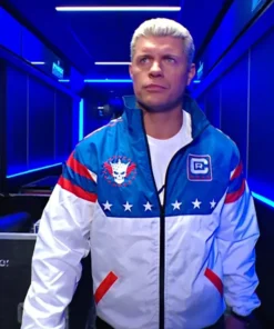 Cody Rhodes Stars and Stripes Windbreaker Jacket