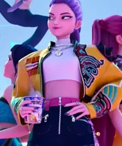 KPop Demon Hunters Rumi Jacket f