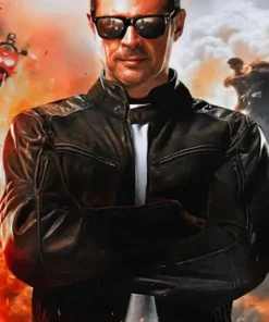 Karl Urban Mortal Kombat II Leather Jacket