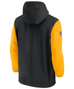 Pittsburgh Steelers Sideline Half-Zip Hoodie Jacket NFL Gear