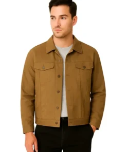 Reacher TV Series Alan Ritchson Brown Jacket