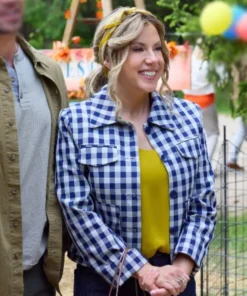 The Heiress and the Handyman Jodie Sweetin Check Jacket